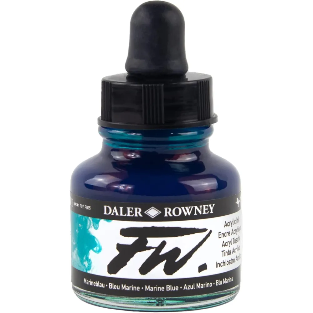 DALER FW INCHIOSTRO ACRILICO 29.5ML BLU MARINA