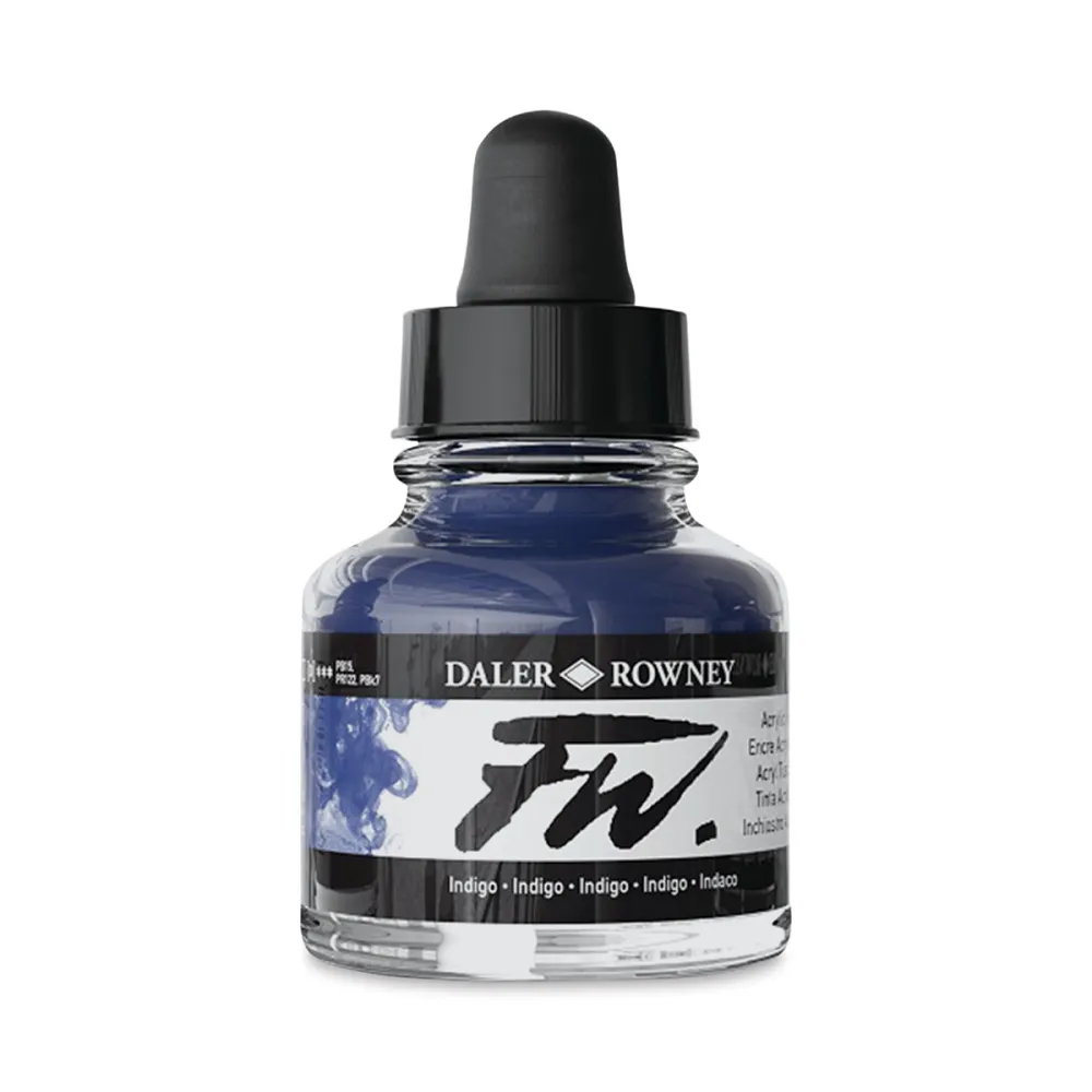 DALER FW INCHIOSTRO ACRILICO 29.5ML INDACO