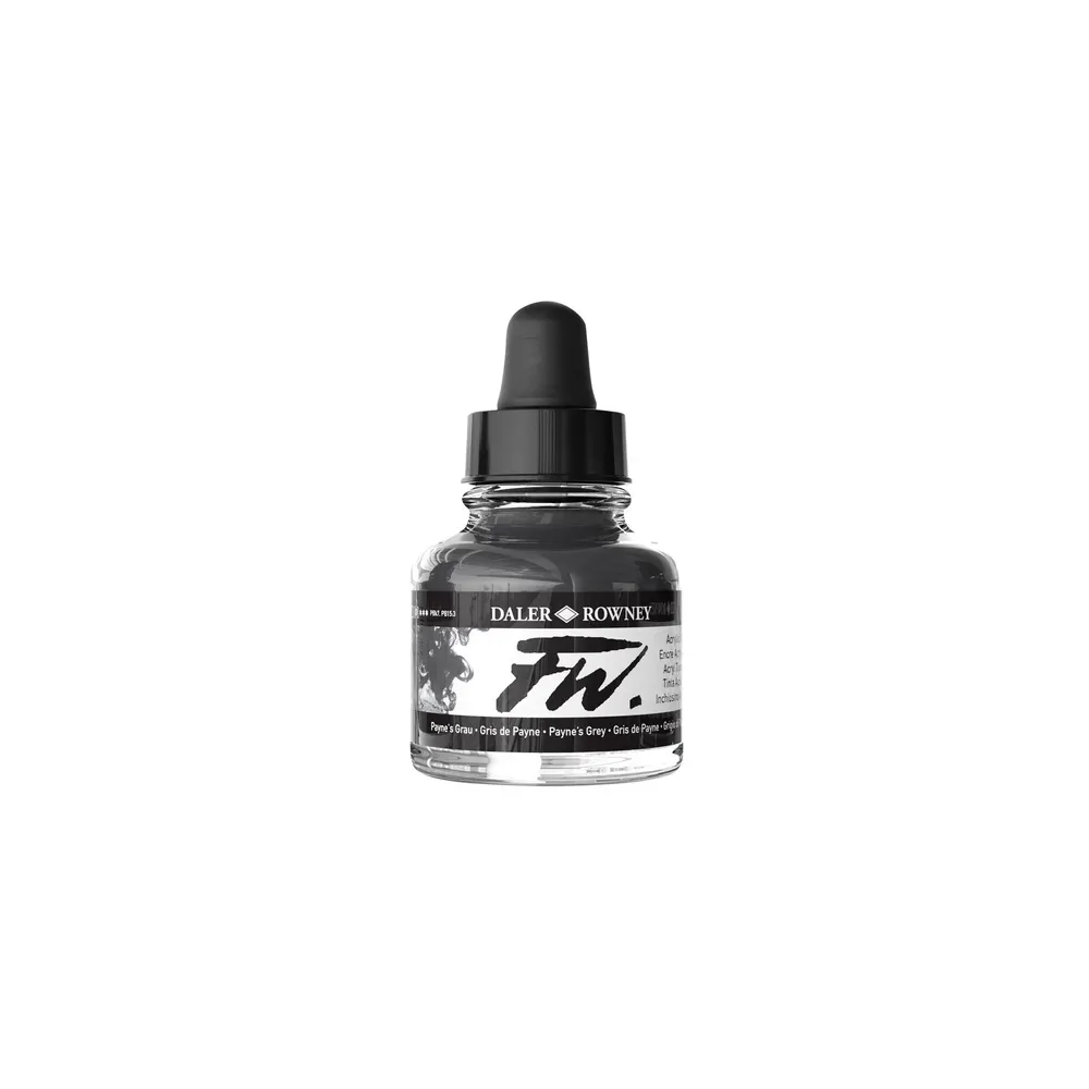 DALER FW INCHIOSTRO ACRILICO 29.5ML GRIGIO DI PAYNE
