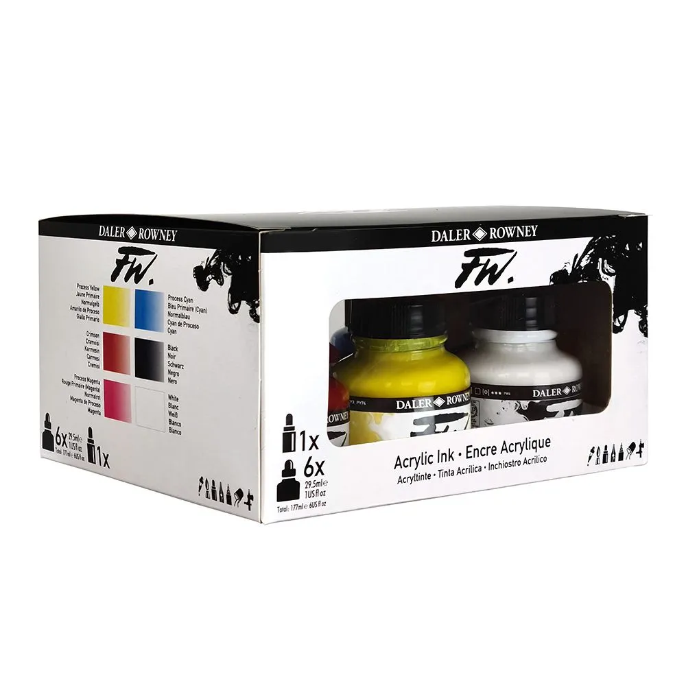 DALER FW INCHIOSTRO PRIMARIO SET 6X29.5ML