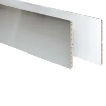 ZOCCOLO PVC RIV BIANCO ANTIMACCHIA MM150 3000