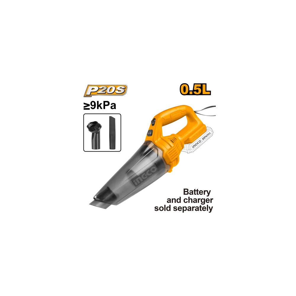 ASPIRAPOLVERE 20V 0,5L