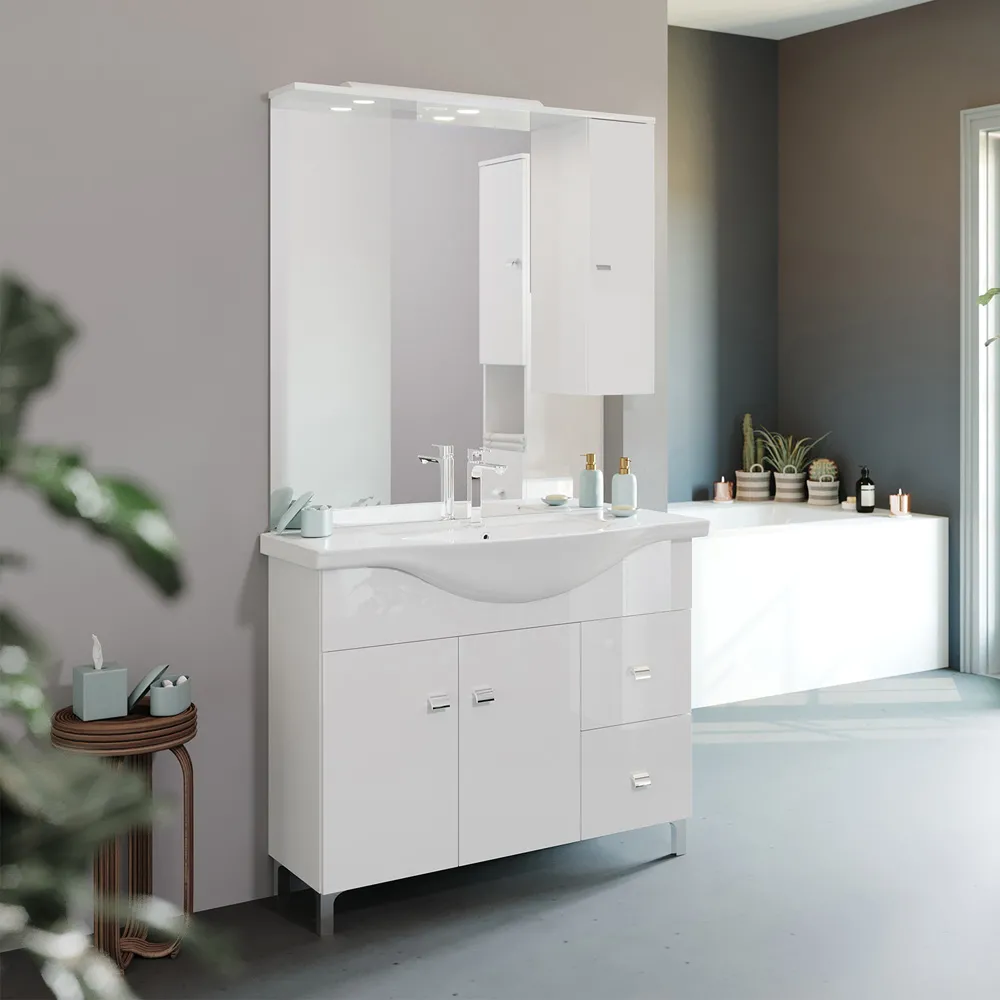 MOBILE BAGNO 'SMART 105' base 106 x 50 x h.88 MOBILE BAGNO 'SMART 105' base 106 x 50 x h.88