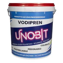 MEMBRANA LIQUIDA POLIFUNZIONALE COLORATA 'VODIPREN UNOBIT' kg. 5 - rossa