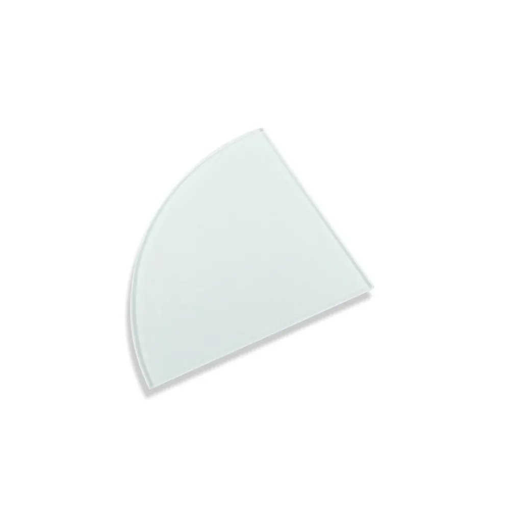 MENSOLA VETRO - VITRA 25x25 SABBIATO
