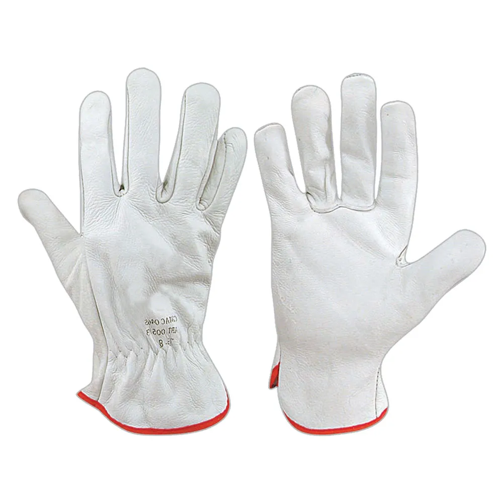 GUANTI PELLE FIORE DI BOVINO Tg. 10 GUANTI PELLE FIORE DI BOVINO Tg. 10