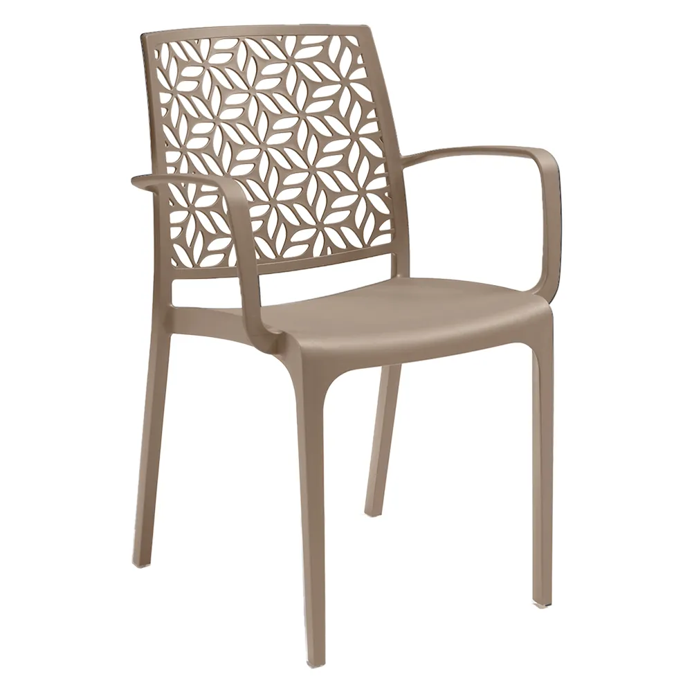 SEDIA IN POLIPROPILENE 'NINFA ARMCHAIR' grafite SEDIA IN POLIPROPILENE 'NINFA ARMCHAIR' grafite