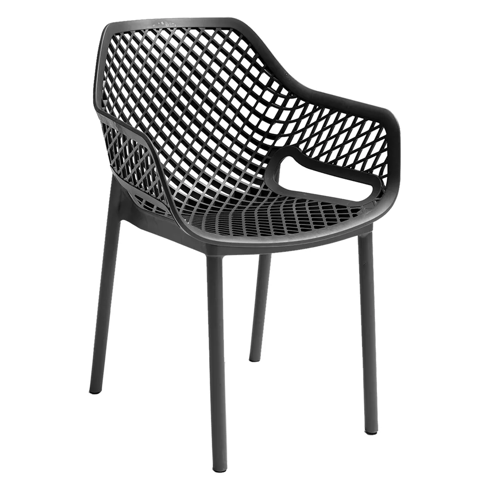 SEDIA IN POLIPROPILENE 'ARIA ARMCHAIR' grafite SEDIA IN POLIPROPILENE 'ARIA ARMCHAIR' grafite