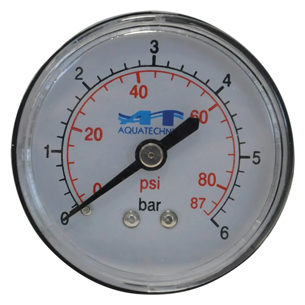 MANOMETRO PER ELETTROPOMPA attacco posteriore - max 6 bar MANOMETRO PER ELETTROPOMPA attacco posteriore - max 6 bar