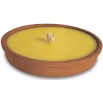 CANDELA ALLA CITRONELLA cm 15 x 4 (8 pz)