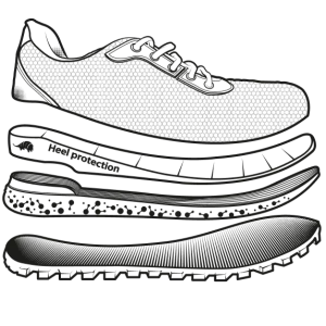 SCARPA BASSA SKILL NIZZA S3 N.41