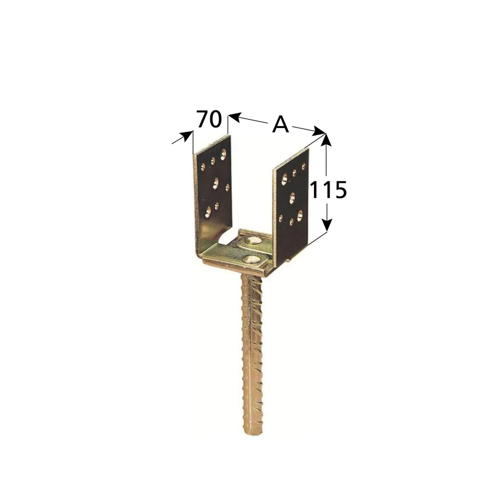 SUPPORTO DI ANCORAGGIO ART.788 mm 60 Mag. 140 SUPPORTO DI ANCORAGGIO ART.788 mm 60 Mag. 140