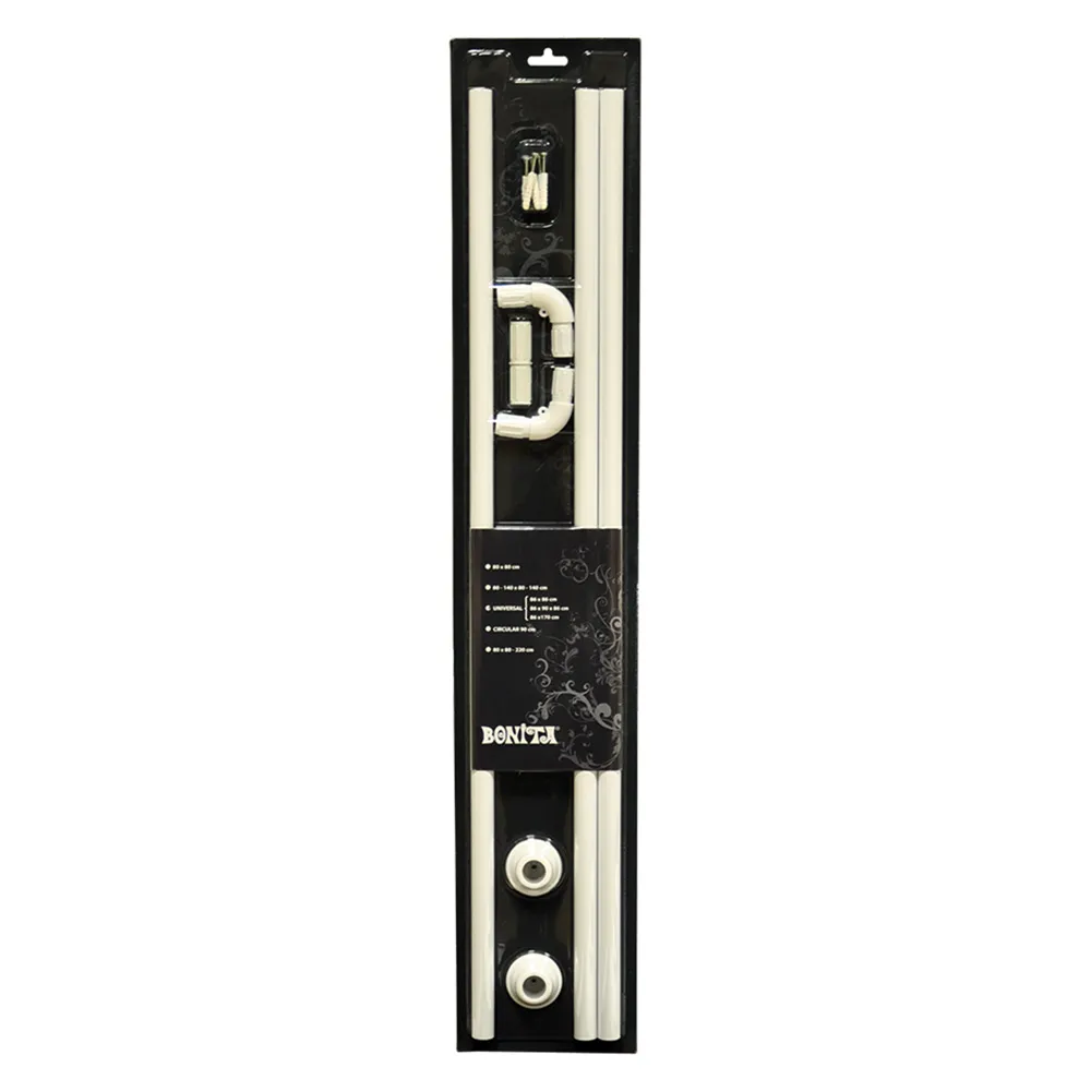TELAIO PER TENDE DOCCIA UNIVERSALE cm 86x86 - 86x90x86 - 86x170 TELAIO PER TENDE DOCCIA UNIVERSALE cm 86x86 - 86x90x86 - 86x170