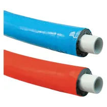 TUBO MULTISTRATO RIVESTITO PEXB/AL/PEXB Ø  16 x 2 - rotolo 50 metri - ROSSO