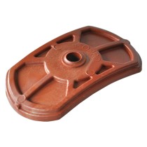 CAPPELLOTTO PER LASTRA COPPO 'POLIMCRYL' mm 70 x 40 terracotta