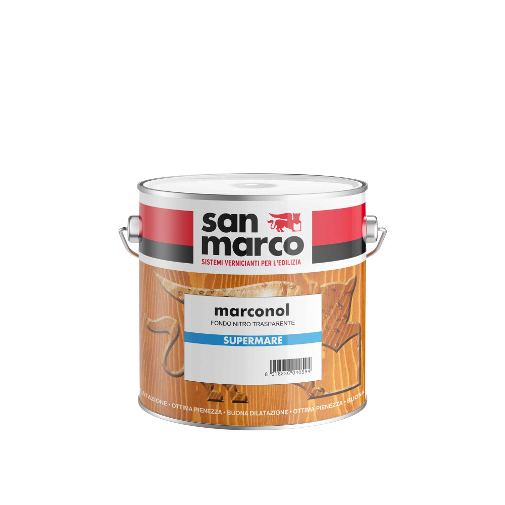 MARCONOL SUPERMARE - Vernice Trasparente Protettiva - SAN MARCO (A scelta)