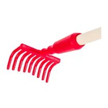 RASTRELLO A  9 DENTI P/OLIVE PLASTICA MAN FORATO (35
