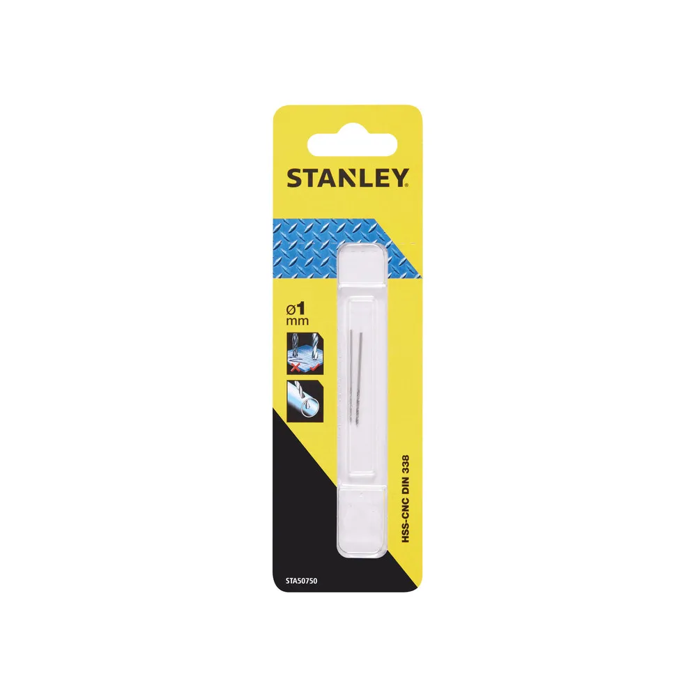PIRANHA STANLEY STA50750  (X50750) PUNTA CROWN 1 MM 2 PZ