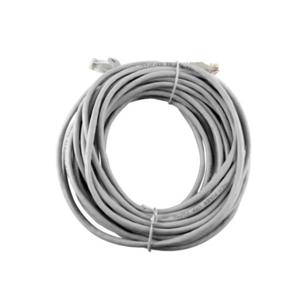 CAVO LAN UTP PLUG RJ45/RJ45 10 M GRIGIO CAVO LAN UTP PLUG RJ45/RJ45 10 M GRIGIO