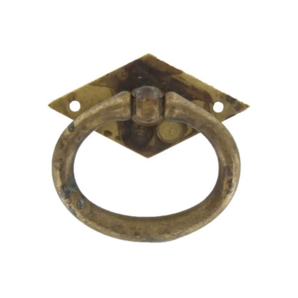 MANIGLIA OTTONE 12321 49X45 MM ANTICATO** (25 MANIGLIA OTTONE 12321 49X45 MM ANTICATO** (25