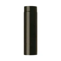 TUBO PLUS PORCELLANATO H  50 CM D 13 CM NERO OPACO
