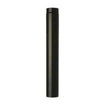 TUBO PLUS PORCELLANATO H 100 CM D 15 CM NERO OPACO