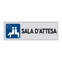 ETICHETTA ADESIVA 150X50 SALA DATTESA (10