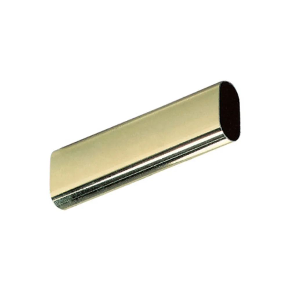 TUBO P/ARMADIO OVALE OTTONATO 30X15 MM DA 1 TUBO P/ARMADIO OVALE OTTONATO 30X15 MM DA 1