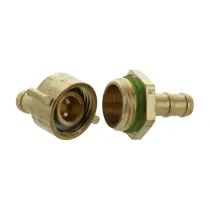 GIUNTATUBI OTTONE  3 PZ 1/2 X  8 MM