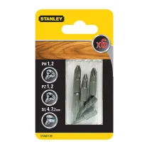 PIRANHA STANLEY STA61120 (X61120) 6 INSERTI MM.25 ASS.