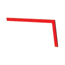 SQUADRA P/CARPENTIERE ACCIAIO  80 CM