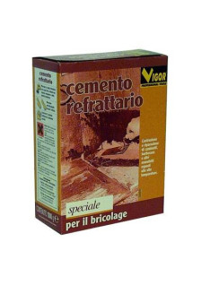 CEMENTO REFRATTARIO VIGOR IN SCATOLA 1KG