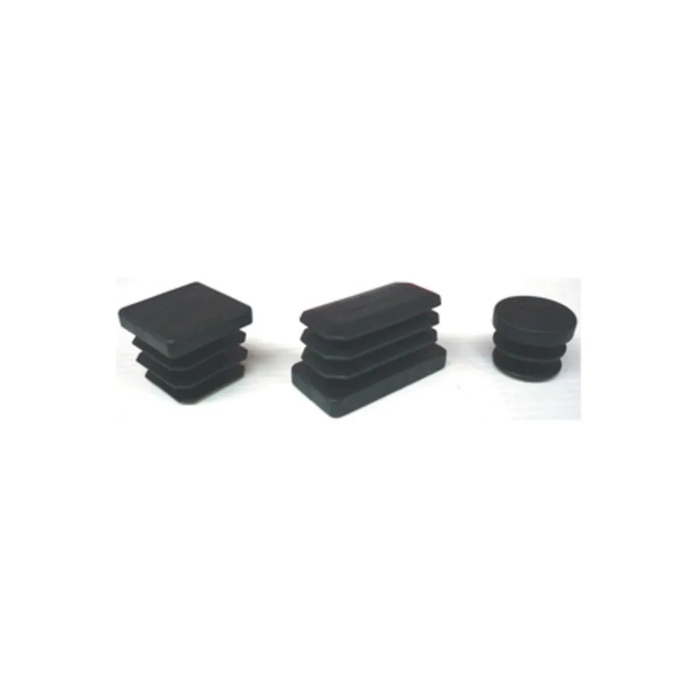 PUNTALE ALETTATO RETTANGOL 40X60 MM PLAST NERO (50