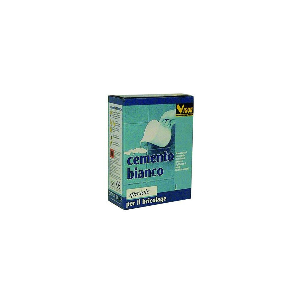 CEMENTO BIANCO VIGOR IN SCATOLA 1KG