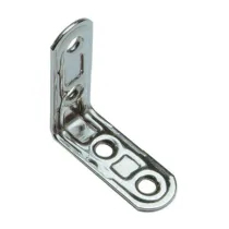 PIASTRA 164/IN LASTRINA ANGOLARE INOX 4 FORI 30X30 MM (20