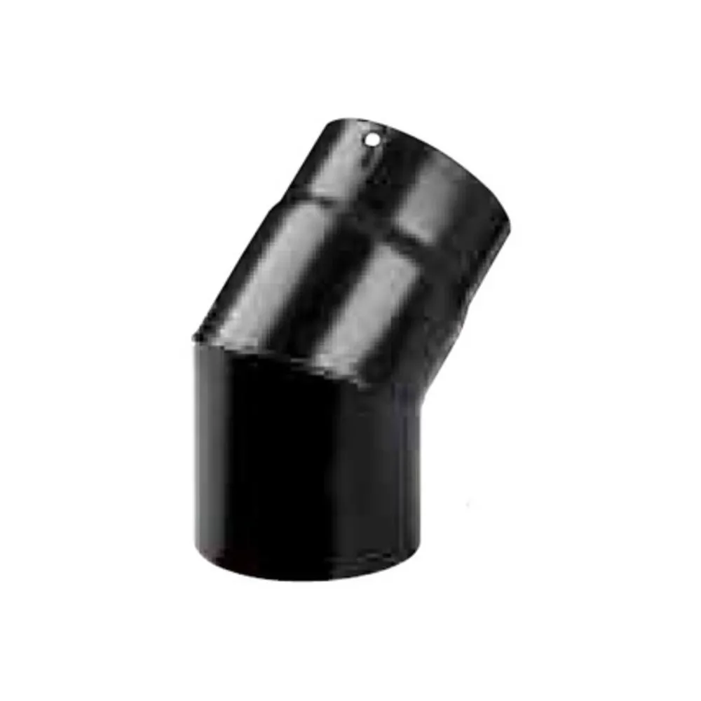 GOMITO PLUS PORCELLANATO 45 D 13 CM NERO OPACO