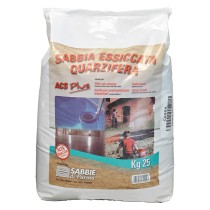 SABBIA QUARZIFERA ESSICCATA kg 25 c.a.