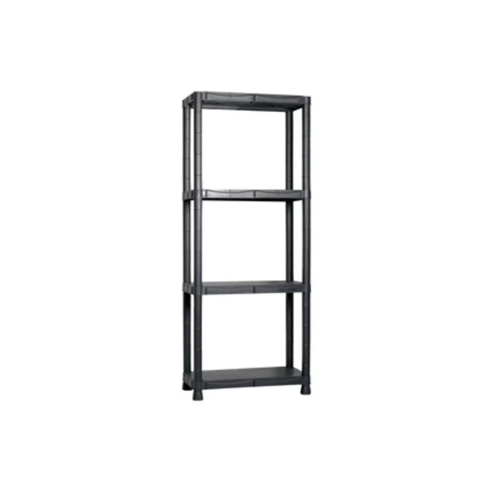 SCAFFALE RESINA 4 RIPIANI 60X30XH143 CM SCAFFALE RESINA 4 RIPIANI 60X30XH143 CM