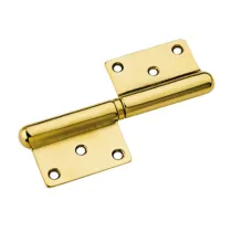 CERNIERA IN GROSSEZZA 50 OTTONE LUC H 100 MM SX* (12