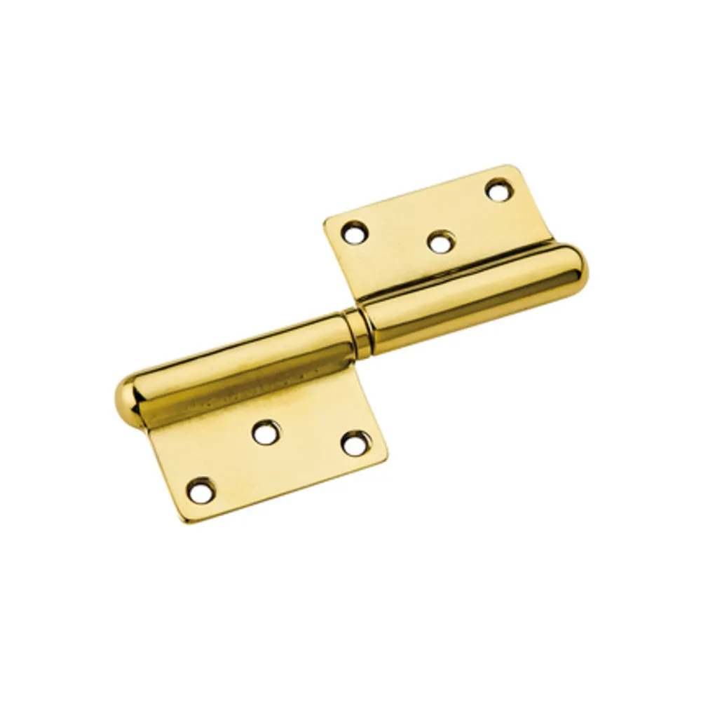 CERNIERA IN GROSSEZZA 50 OTTONE LUC H 100 MM SX* (12 CERNIERA IN GROSSEZZA 50 OTTONE LUC H 100 MM SX* (12
