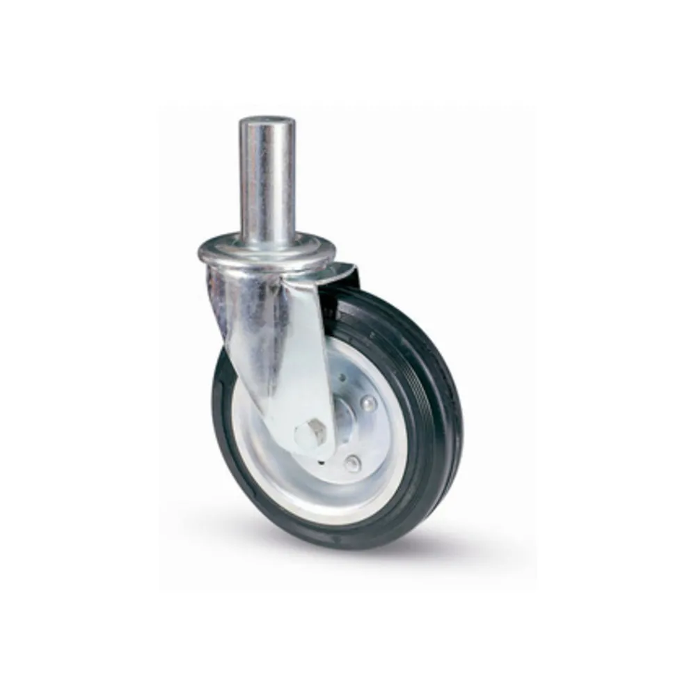 RUOTA PONTEGGI INNOC D 200 MM GOMMA 80/BI POR 250 KG
