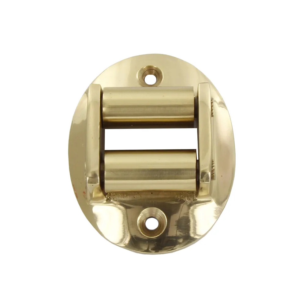 GUIDACINGHIA OTTONE OVALE CROMO SATINATO* (12