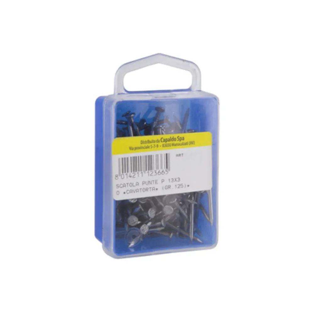 SC SCATOLA CHIODI CAMBRETTE 14X25 CAVATORTA 125 G (5 SC SCATOLA CHIODI CAMBRETTE 14X25 CAVATORTA 125 G (5