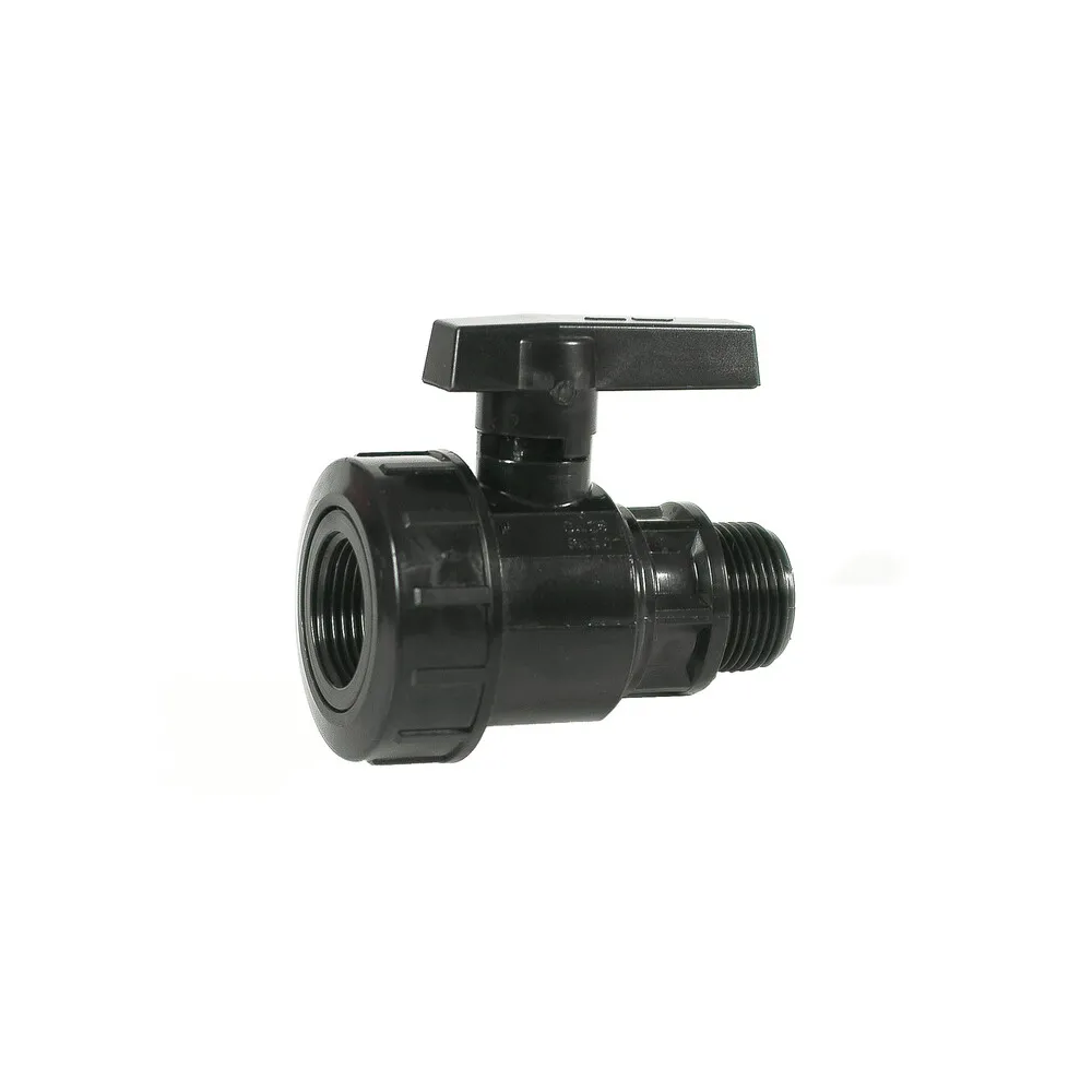 PL RACCORDO POLIPROP VALVOLA A SFERA MF 3/4 (5