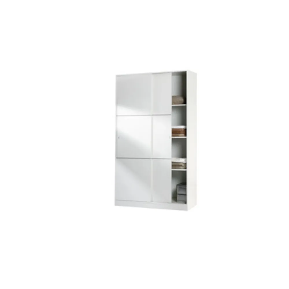 KIT ARMADIO 2 ANTE SCORREVOLI 120X50XH200 BIANCO L. KIT ARMADIO 2 ANTE SCORREVOLI 120X50XH200 BIANCO L.