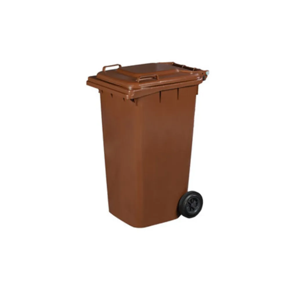 PATTUMIERA 240 L C/RUOTE MARRONE MP PATTUMIERA 240 L C/RUOTE MARRONE MP