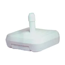 BASE P/OMBRELLONE PVC 60X60 TUBO D32-50 COL ASS (4