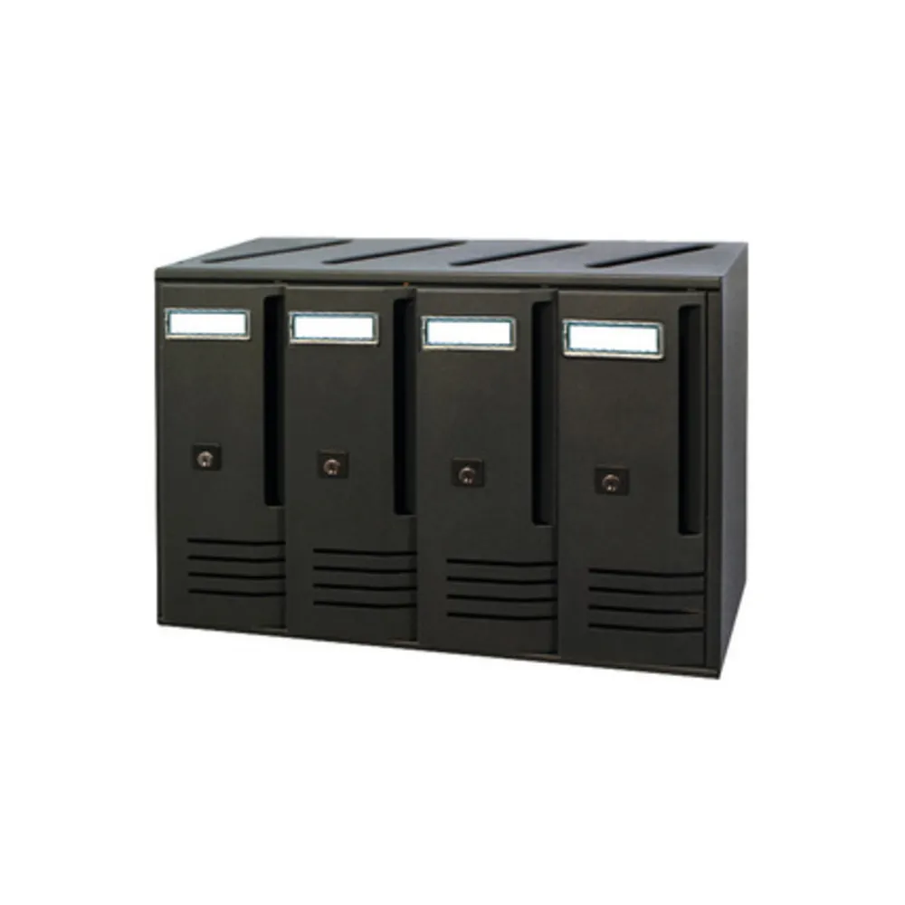 CASSETTA POSTALE ALUBOX CUBO C4 42X17 CASSETTA POSTALE ALUBOX CUBO C4 42X17