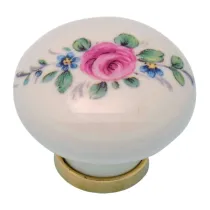 POMOLO PORCELLANA TONDO C/BASE F/20 31X26 MM (25