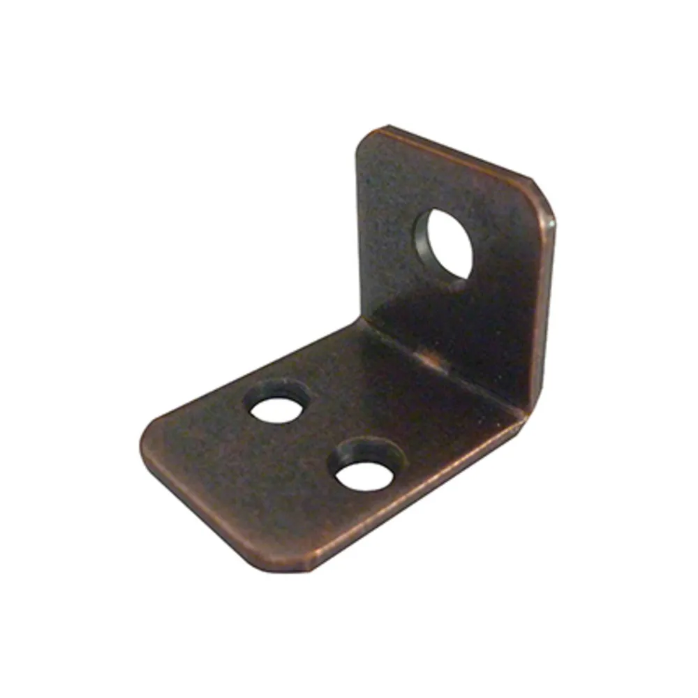 SQUADRETTA DI FISSAGGIO ARMADIO 22X28X21 MM BRON (100 SQUADRETTA DI FISSAGGIO ARMADIO 22X28X21 MM BRON (100